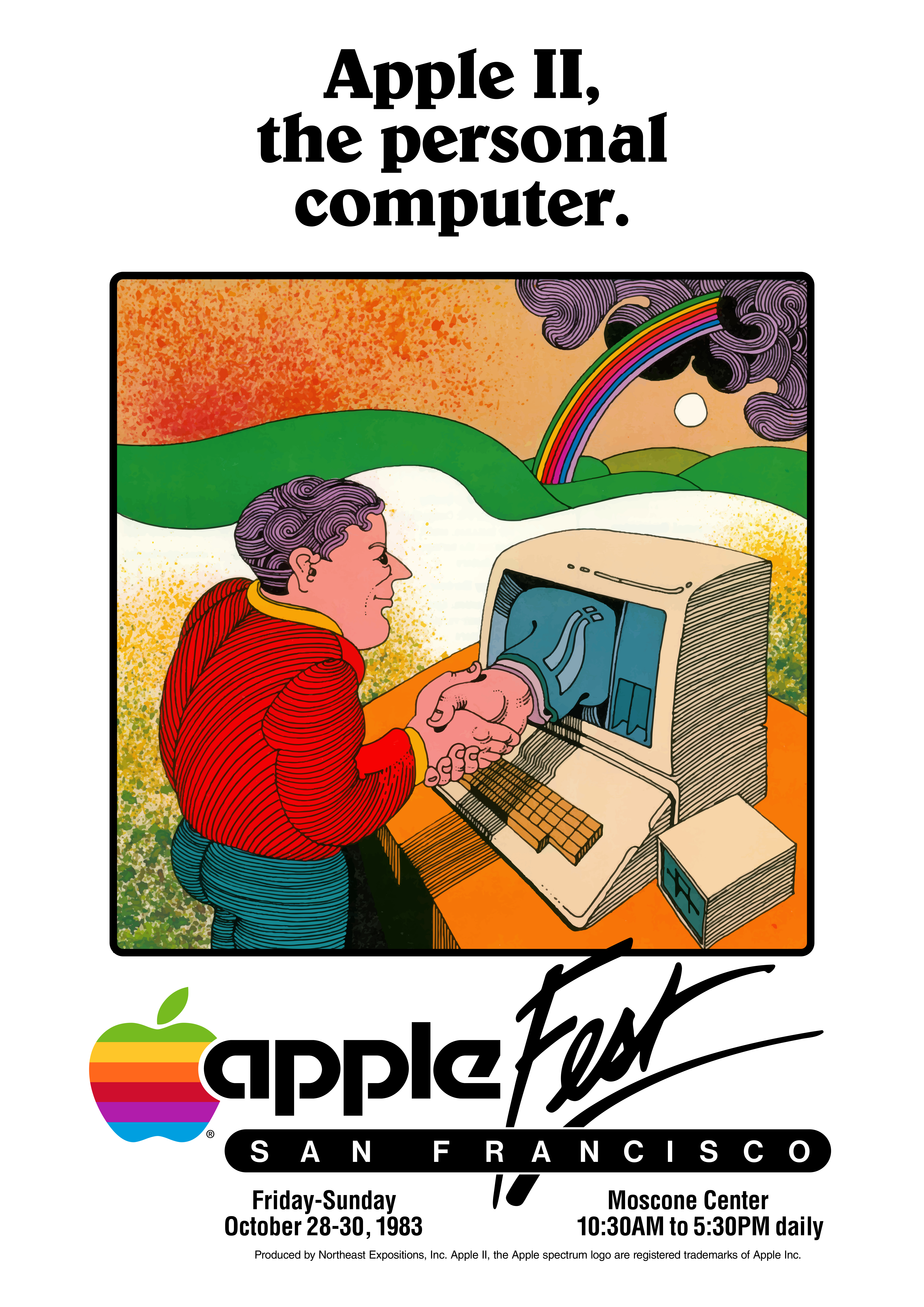 Apple fest 1983 40th Anniversary Poster | Applefritter